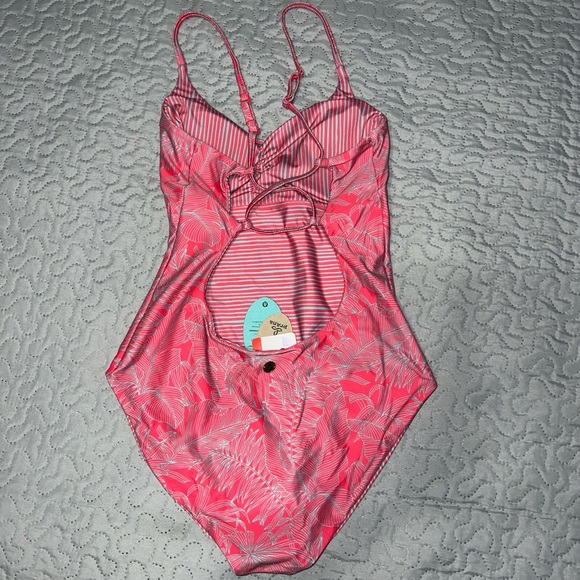 Prana Jess reversible one piece swimsuit bathing suit swimwear Beach summer pink - Picture 11 of 13